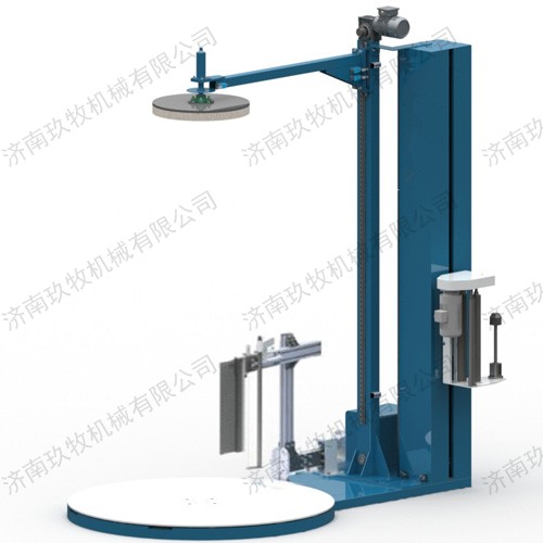 T100-Y壓頂系列托盤式纏繞包裝機(jī)